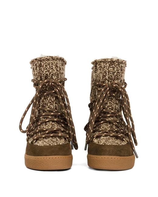 Bottines Nowla Isabel Marant en coloris Brown
