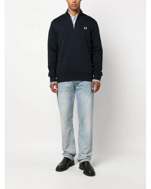 Fred Perry Blue Sweaters for men