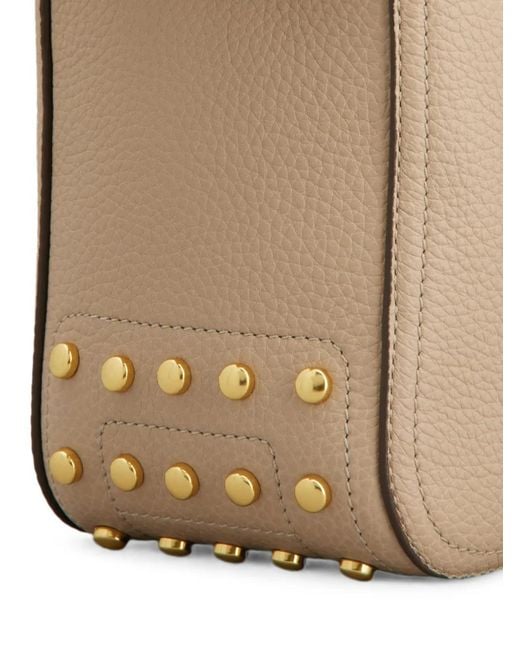 Tod's Natural Metal Dots Shoulder Bag