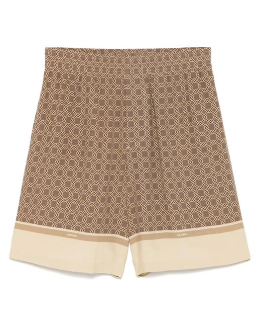 Sandro Natural Patterned Bermuda Shorts for men