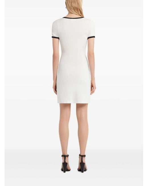 Courreges Multicolor Holistic Minikleid