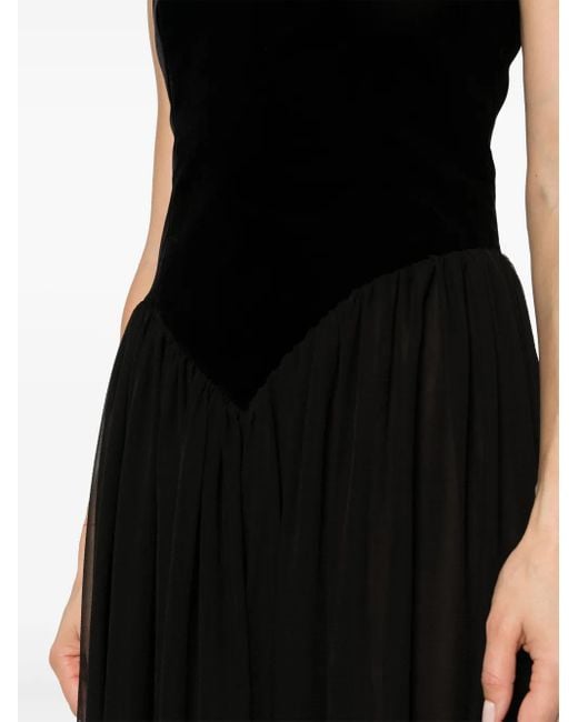 Chloé Zijden Jurk in het Black