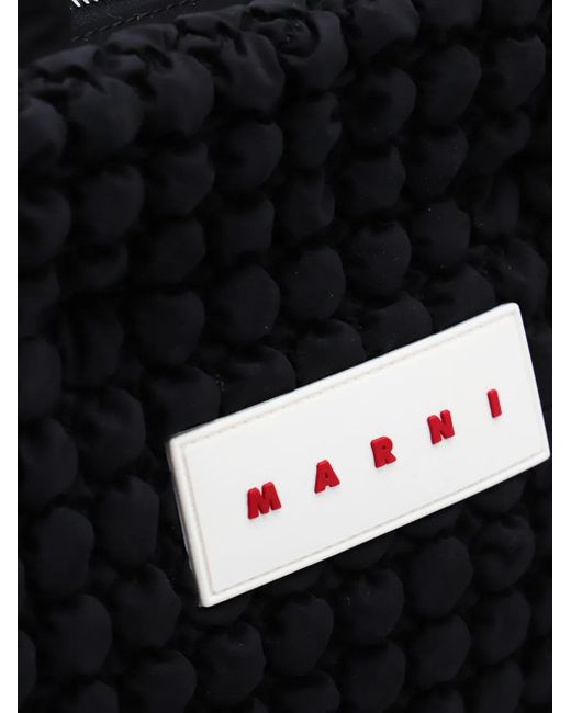 Marni Gewatteerde Shopper in het Black voor heren