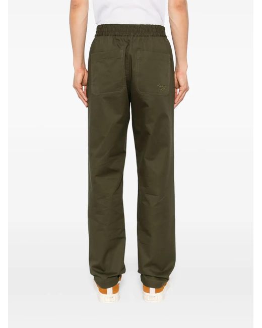Maison Kitsuné Green Casual Pants for men