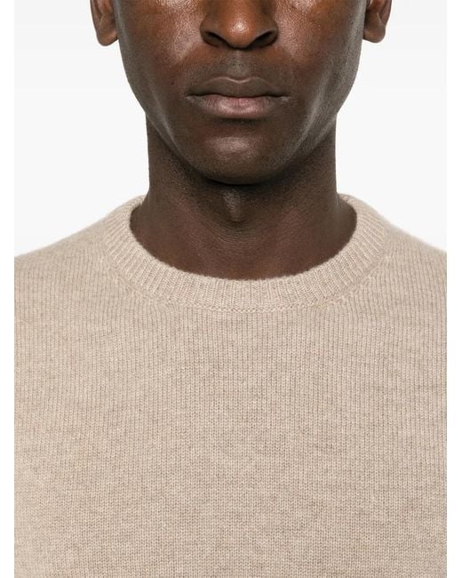 Malo Natural Cashmere Sweater for men