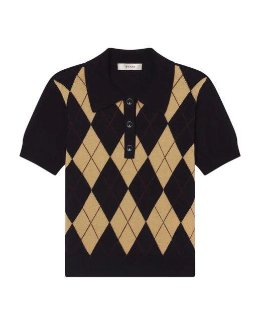 Maglione A Rombi di FRAME in Black