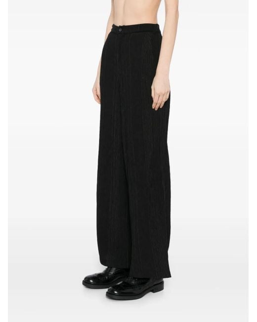 Transit Black Palazzo Trousers