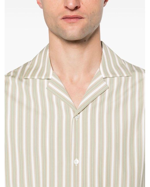 Chemise à rayures Lanvin pour homme en coloris Natural