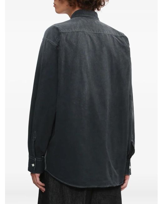 Doublet Hemd Mit Zierkette in Black für Herren