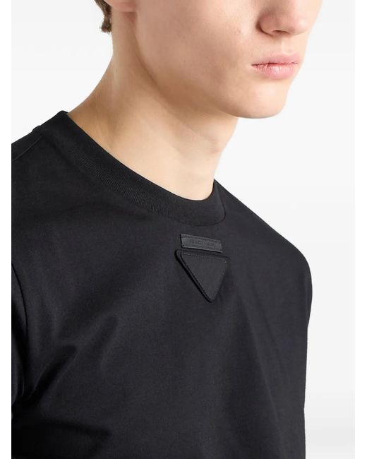 Prada Black T-Shirts And Polos for men