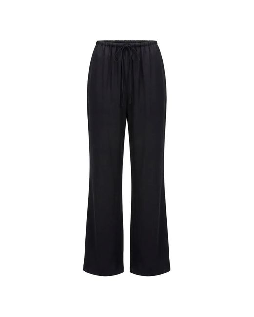 Toccin Blue Nela Drawstring Flared Trousers