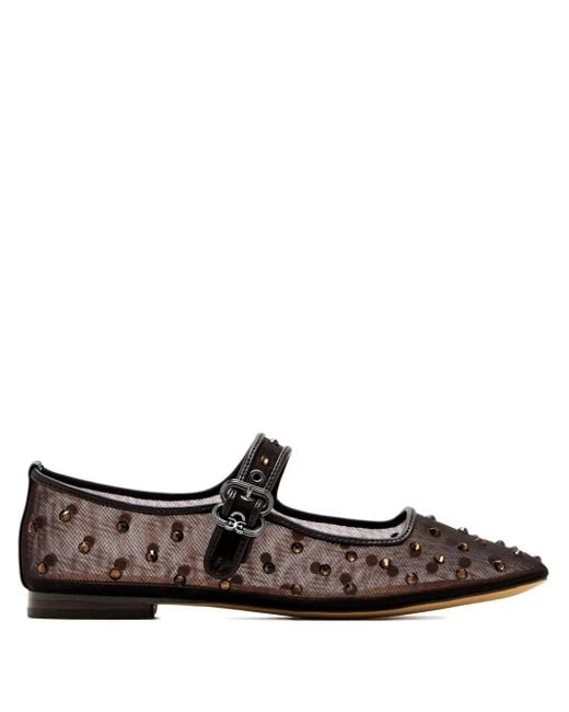 Sam Edelman Brown Michaela Ballet Flats