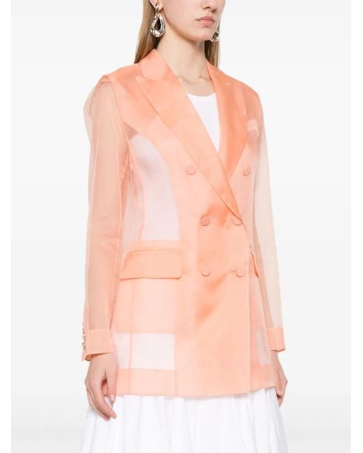 Max Mara Pink Esopo Blazer