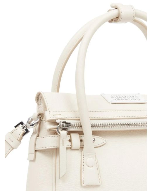Maison Margiela White Small 5Ac East West Tote Bag