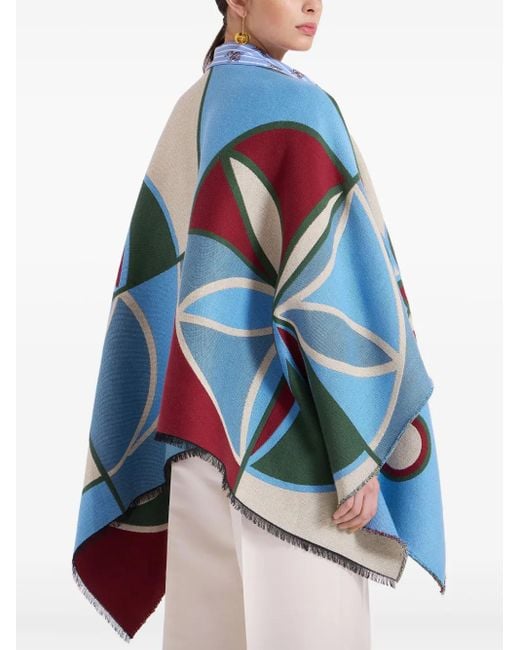 LaDoubleJ Red Placée Poncho
