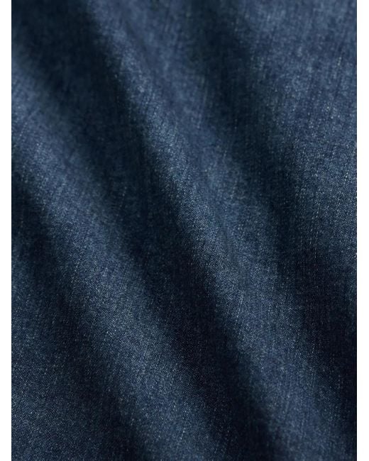 RRL Blue Denim Trucker Jacket for men