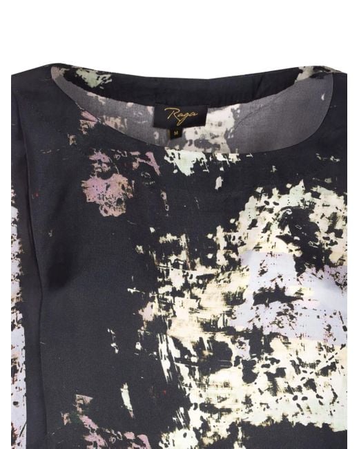 Yavi Blue Printed Blouse