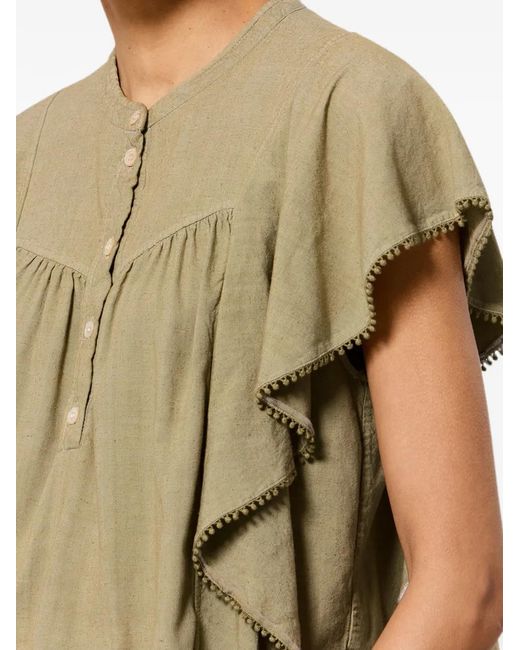 Isabel Marant Gray Marlie Top