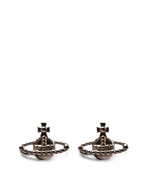 Vivienne Westwood White Farah Earrings