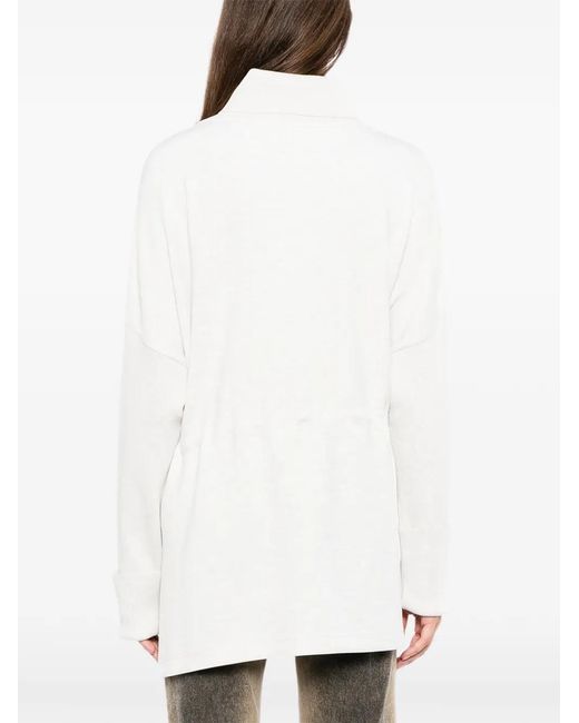 Varley White Ethel Sweatshirt