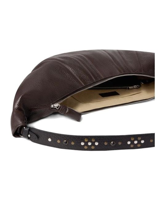 Lemaire Metallic Western Studs Croissant Backpack