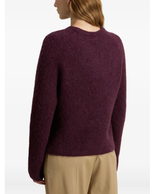 Jersey con cuello redondo Woolrich de color Purple