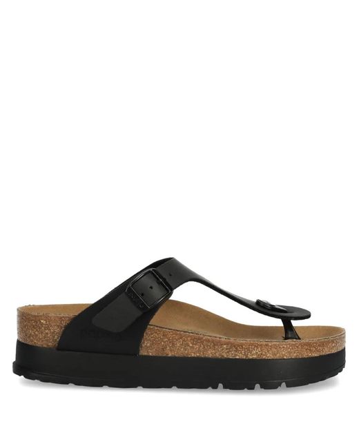 Birkenstock Brown Gizeh Slides