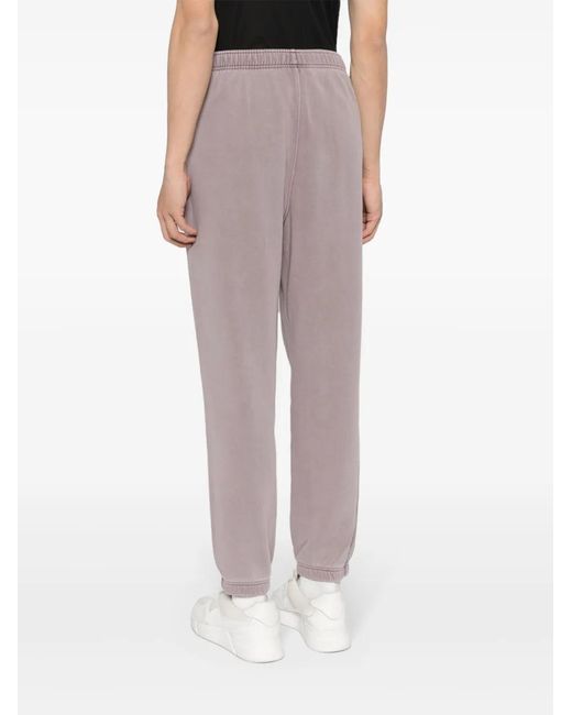 Lacoste Gray Tapered Cotton Track Pants