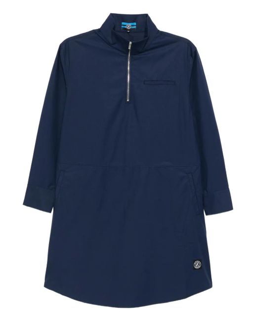 SPORT b. by agnès b. Blue Half Zipped Dress
