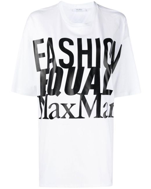 Max Mara White Short Sleeve T-shirt
