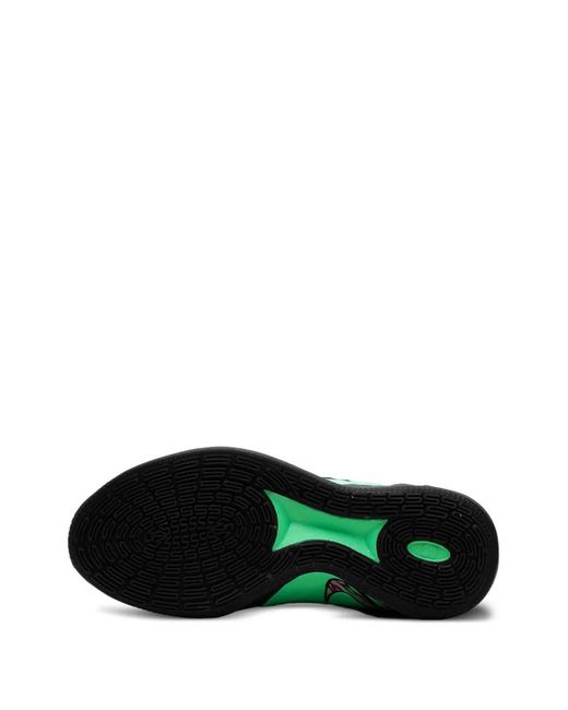 Nike Green Sabrina 3 Gamer Logo-Detailed Sneakers