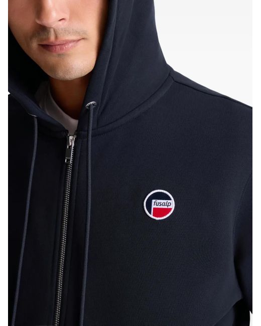 Fusalp Blue Vortico Zip-Up Hoodie for men