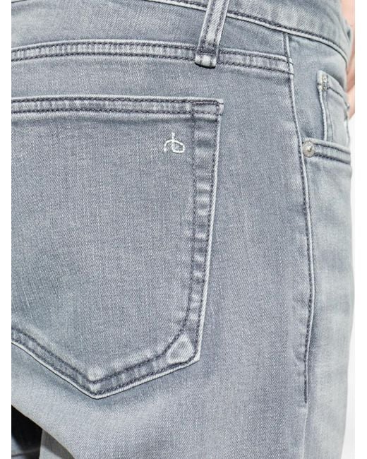 Rag & Bone Blue Straight-Leg Jeans for men
