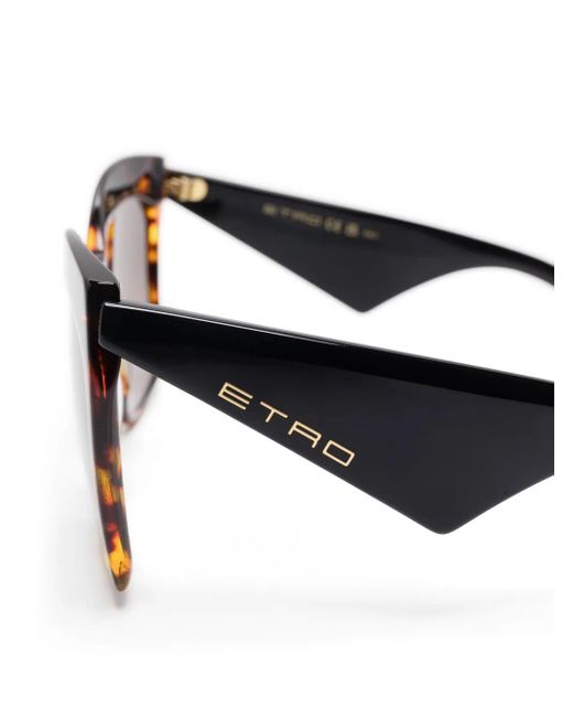 Etro Brown Oversized-Frame Sunglasses