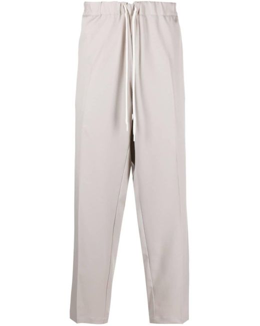Pantalones anchos con pinzas MM6 by Maison Martin Margiela de hombre de color White