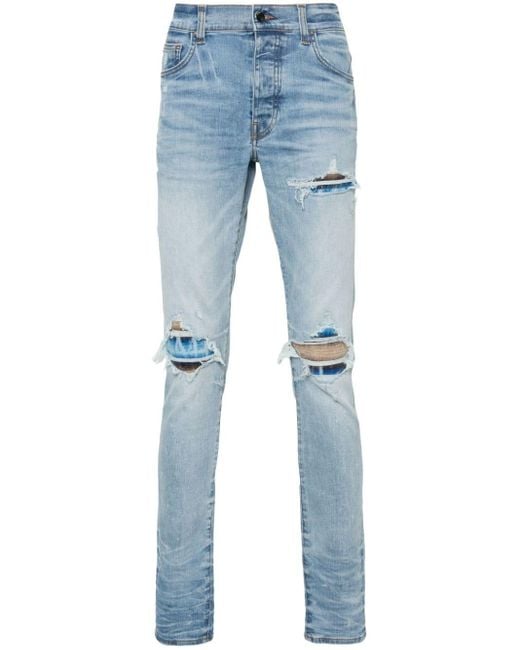 Amiri Blue Mx1 Skinny Jeans for men