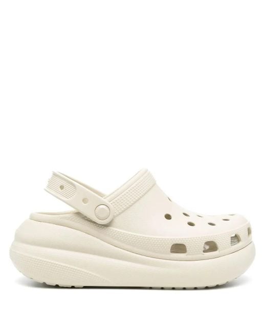CROCSTM White Crush Slingback Clogs for men