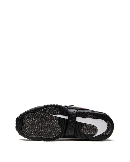 Nike Black X Ambush Air Adjust Force Leather And Mesh Low-top Trainers