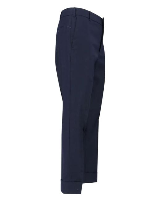 Pantalones con pinzas Cruna de hombre de color Blue