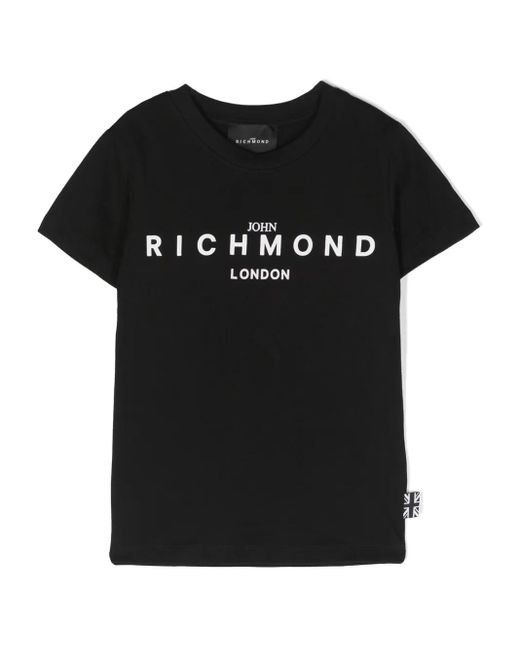John Richmond Junior ロゴ Tシャツ Black