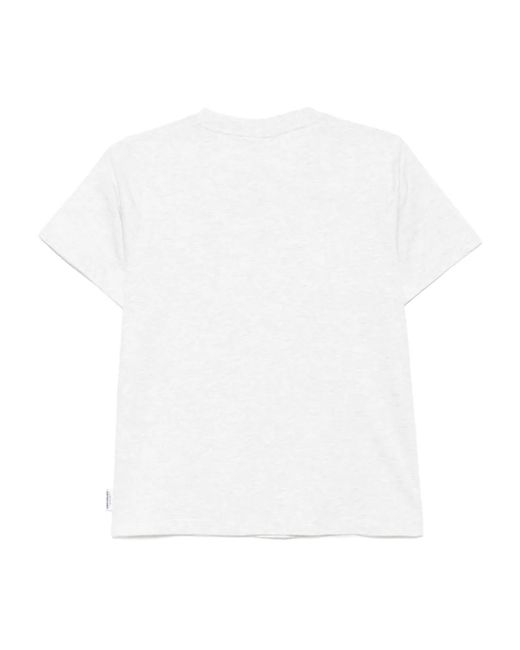 Chocoolate White Logo-Patch T-Shirt