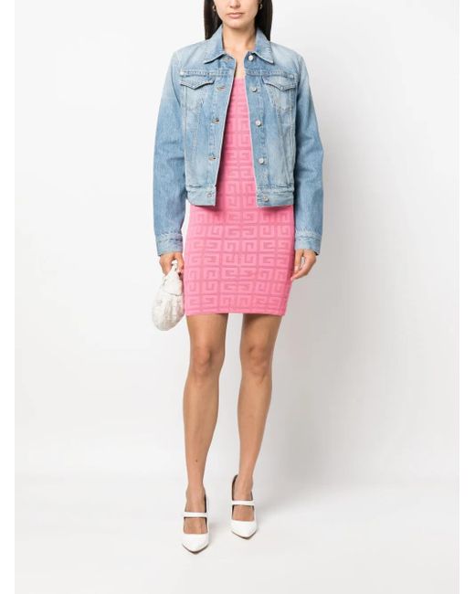 Givenchy Blue Button-Up Denim Jacket