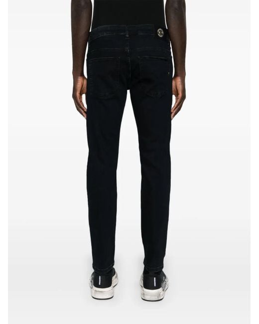 Versace Jeans Couture Black Dundee Skinny-Leg Jeans for men