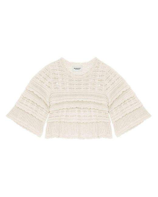 Isabel Marant Natural Azelia Sweater