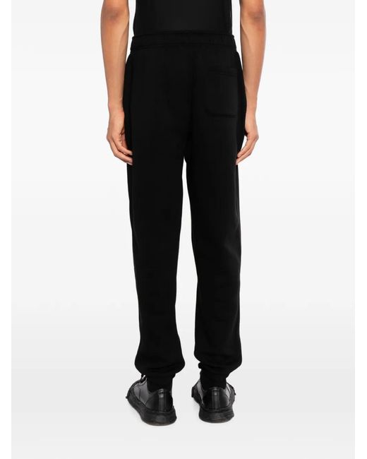Melt Black Graphic-Print Track Pants for men