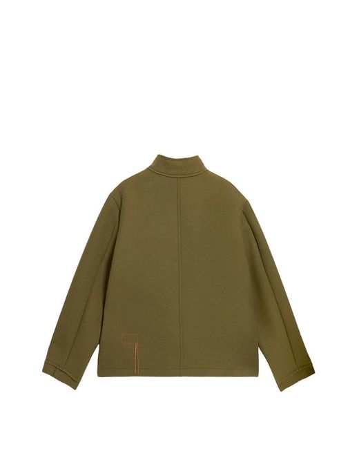 Fortela Green Miller Patch-Pocket Jacket for men