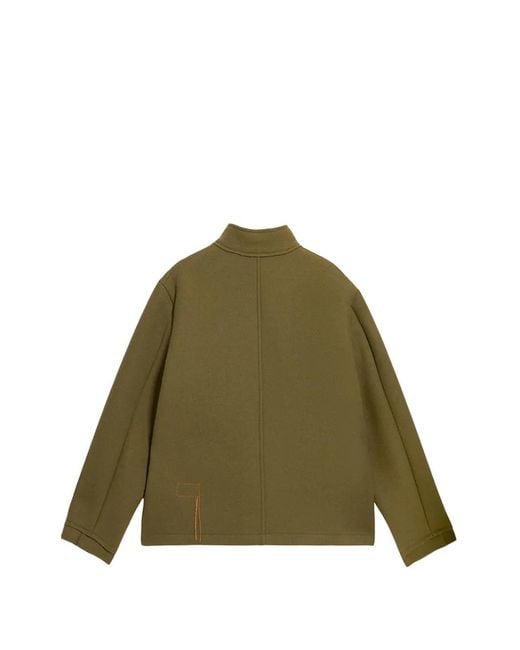Fortela Green Miller Patch-Pocket Jacket for men