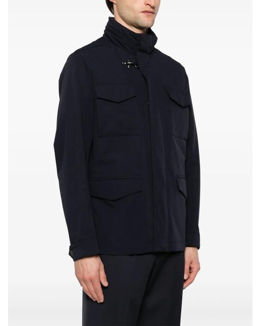 Fay Blue Field Jacket for men