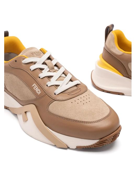 Fendi Multicolor Flow' Sneakers for men