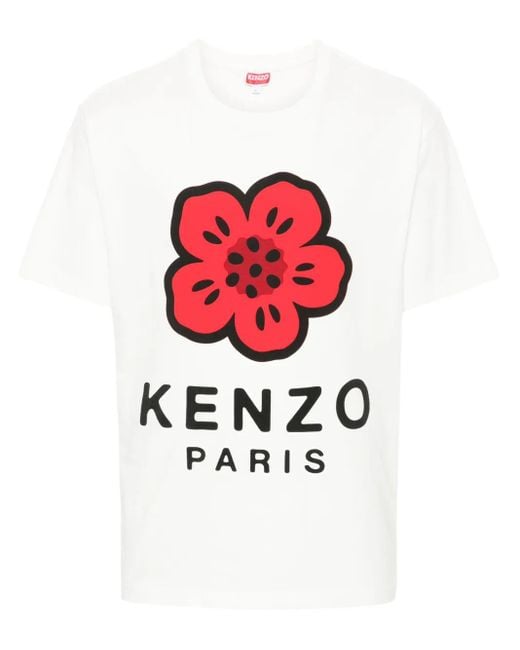 T-Shirt Boke Flower KENZO pour homme en coloris Red